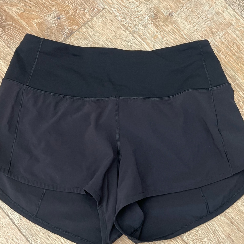 lululemon athletica Black Athletic Shorts